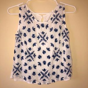 A shirt that is embroidered with flowers